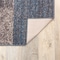 World Rug Gallery Contemporary Modern Geometric Boxes Design Non-Slip Runner Rug 2'x10' Blue 506BLUE2X10 - alternate 3